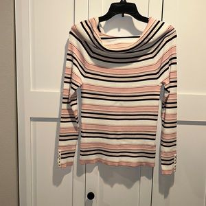 NWT WHBM long sleeve Sz M